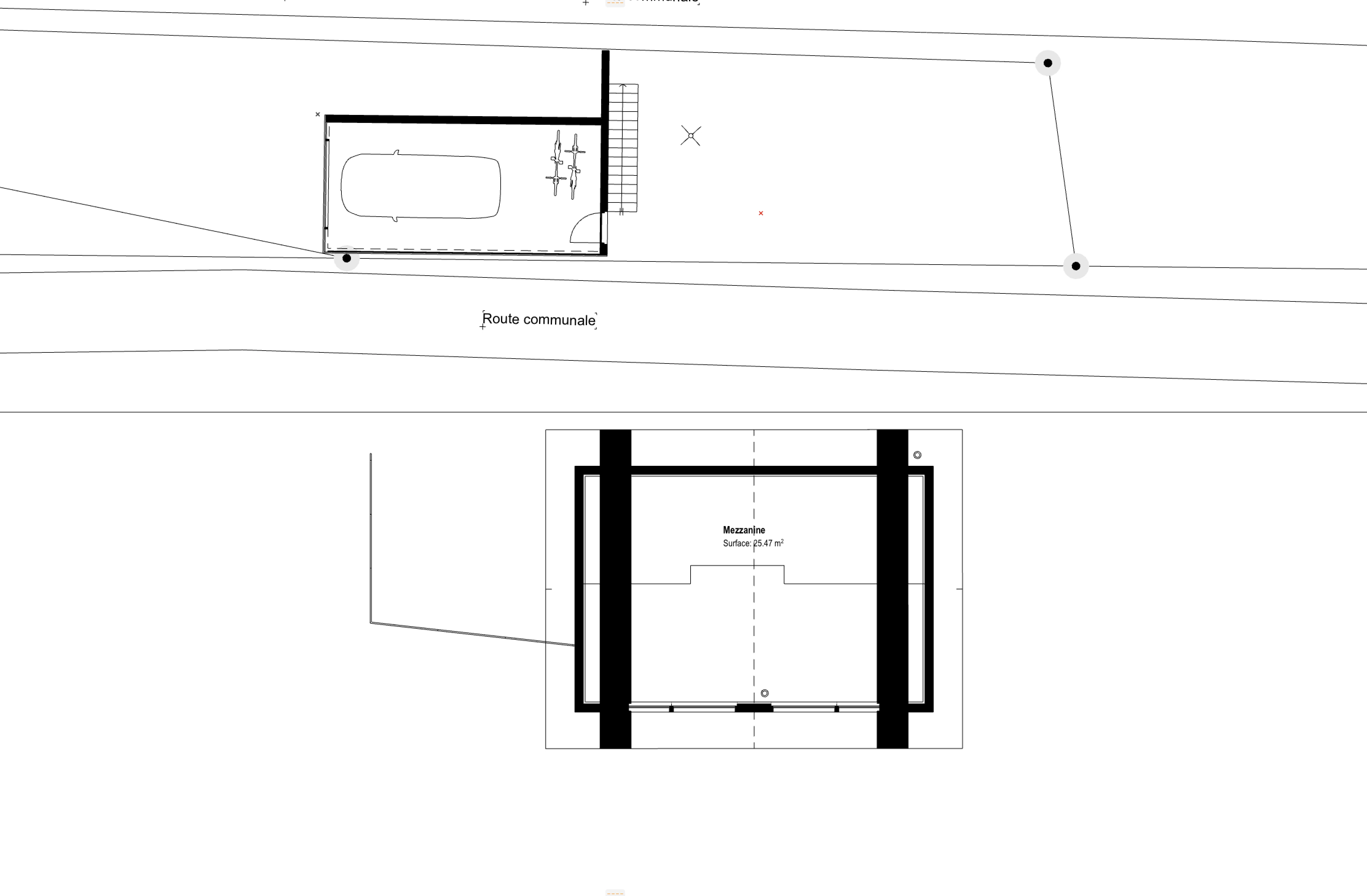 plan du chalet