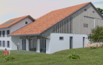 vue 3D de la ferme de Lutry